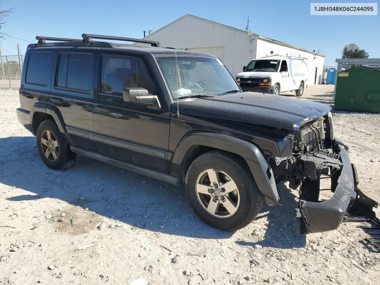 2006 Jeep Commander VIN: 1J8HG48K06C244095 Lot: 74032954