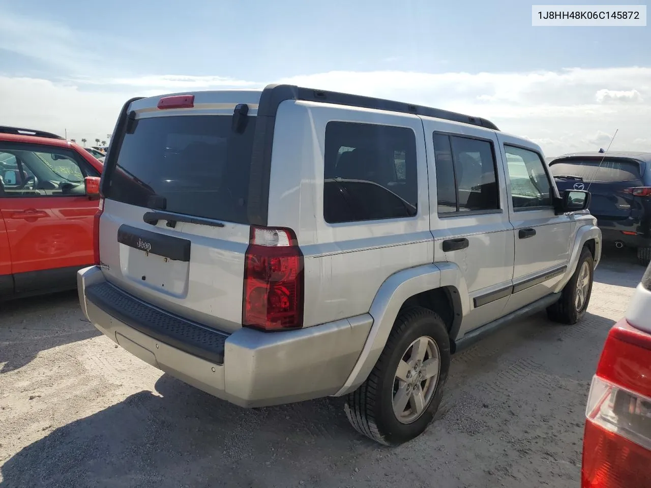 2006 Jeep Commander VIN: 1J8HH48K06C145872 Lot: 74658634