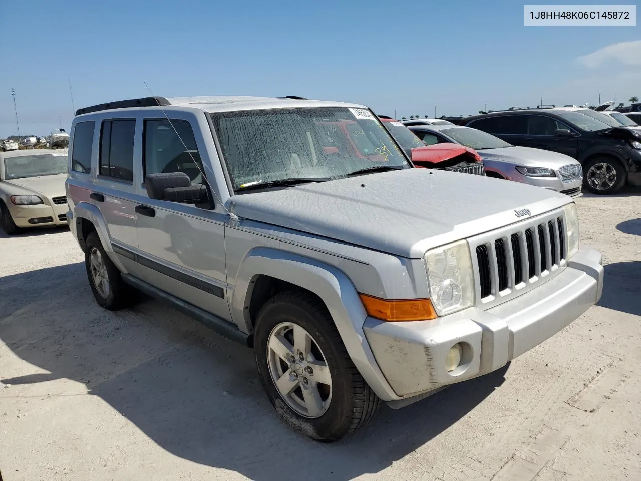 2006 Jeep Commander VIN: 1J8HH48K06C145872 Lot: 74658634