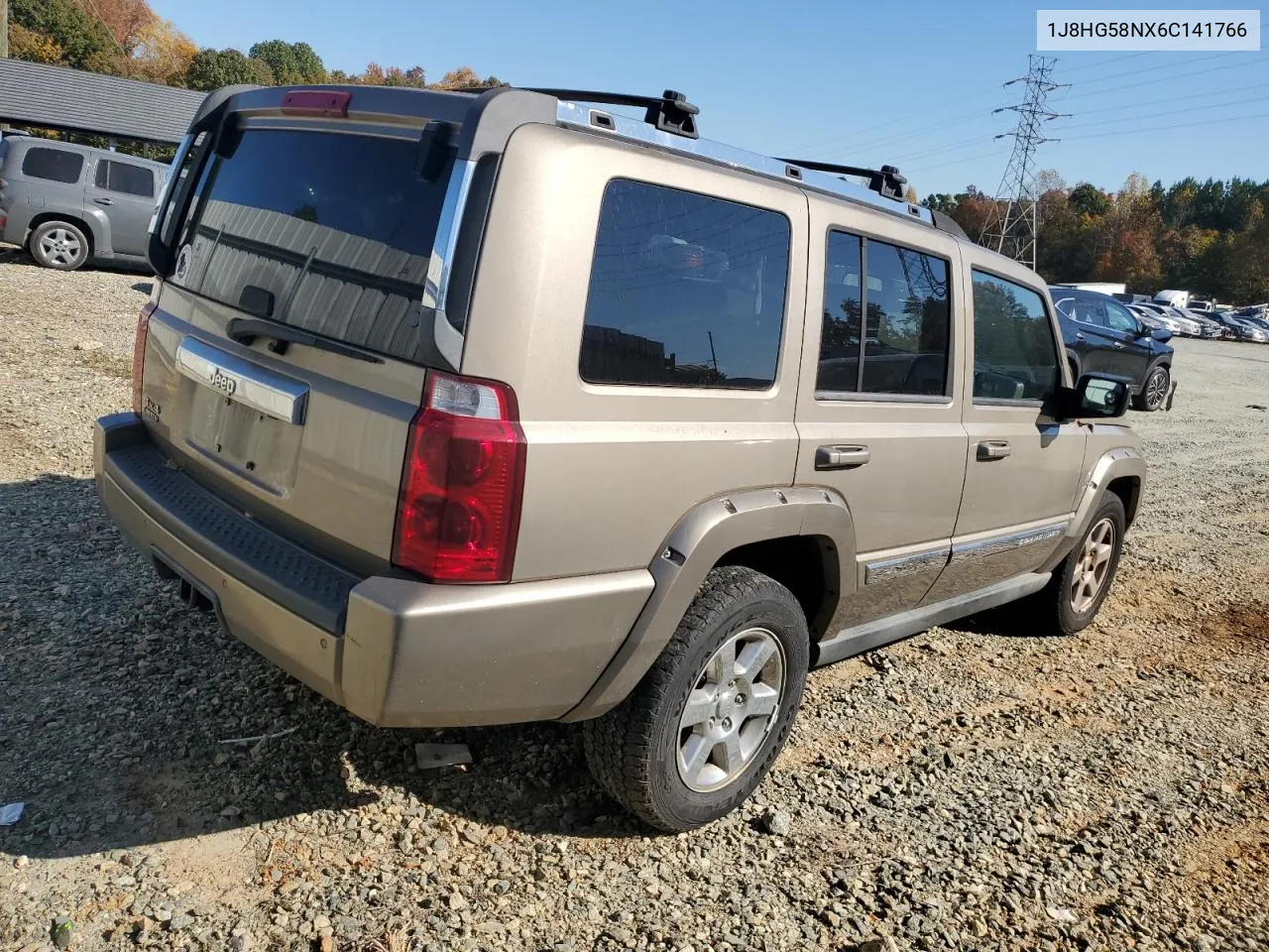 2006 Jeep Commander Limited VIN: 1J8HG58NX6C141766 Lot: 74970444