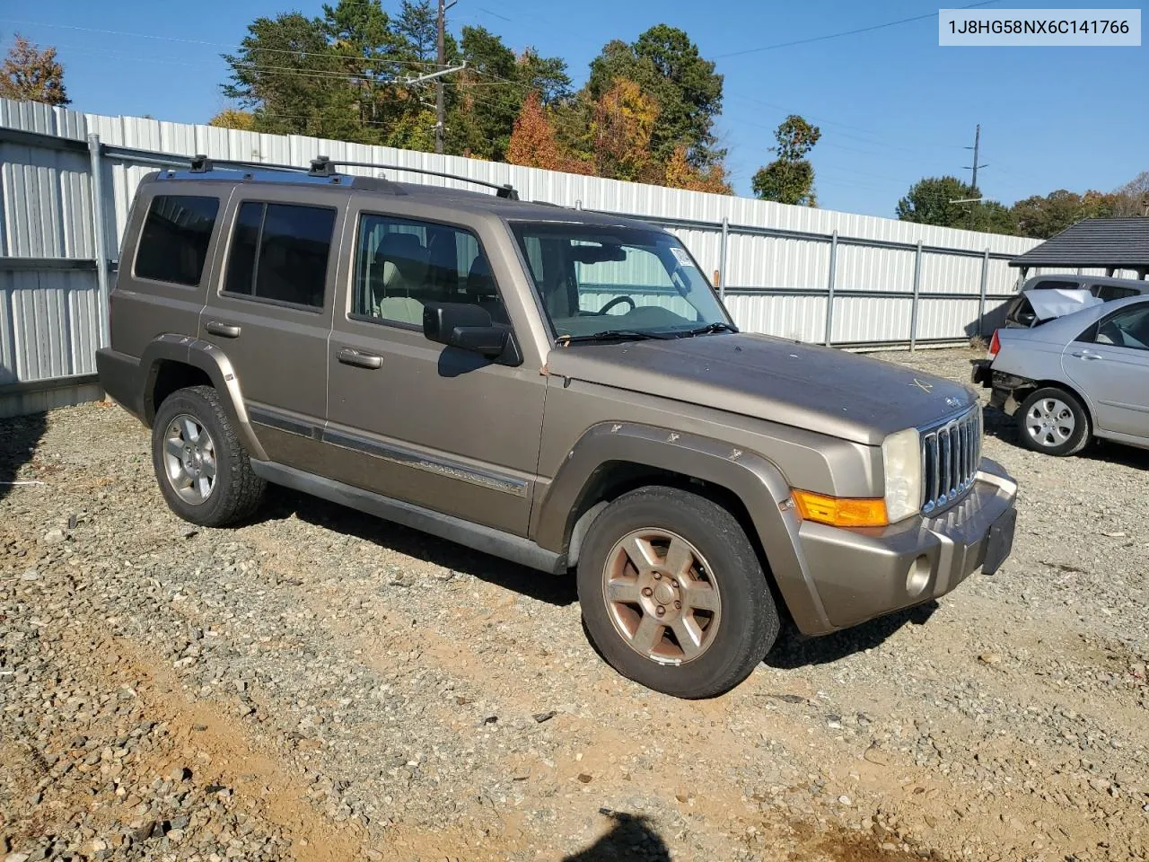 2006 Jeep Commander Limited VIN: 1J8HG58NX6C141766 Lot: 74970444