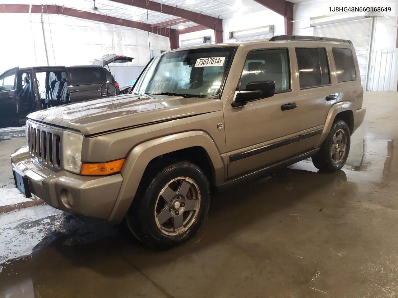 2006 Jeep Commander VIN: 1J8HG48N66C168649 Lot: 75037014