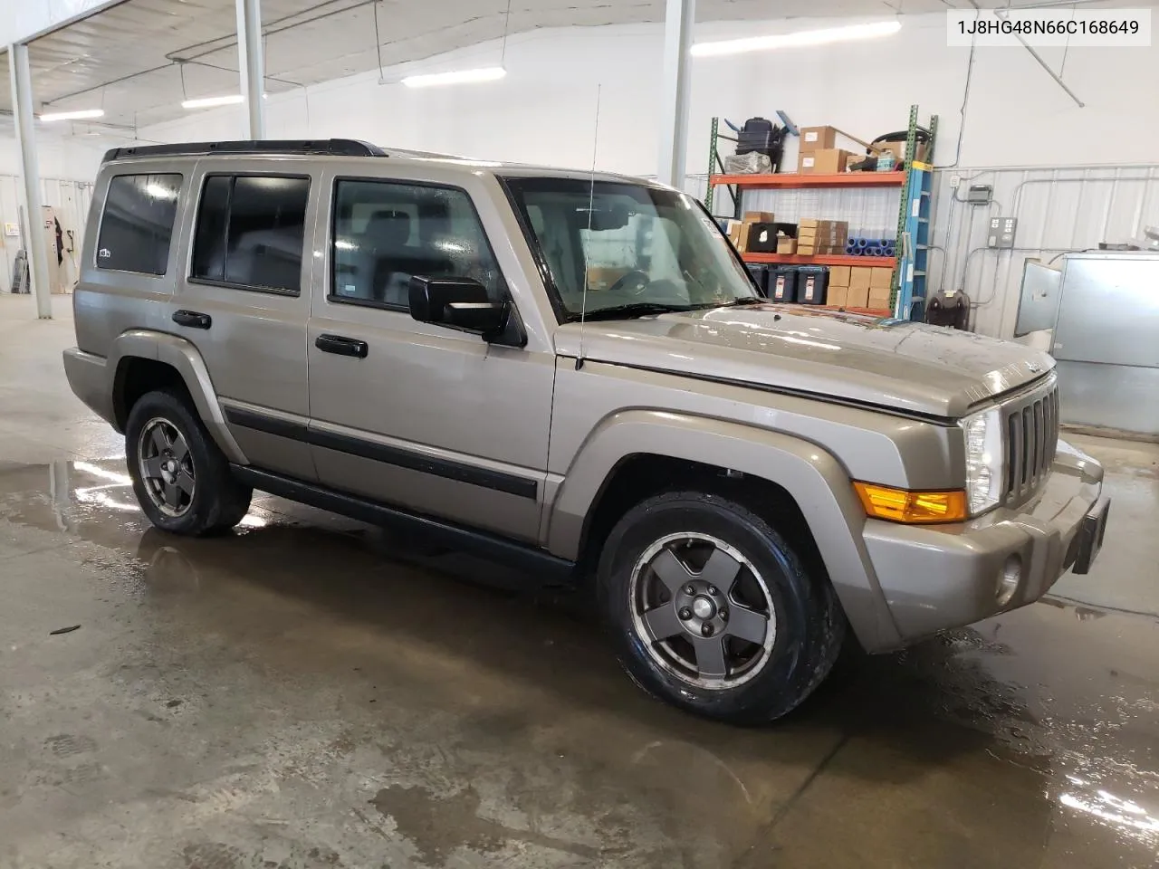 2006 Jeep Commander VIN: 1J8HG48N66C168649 Lot: 75037014