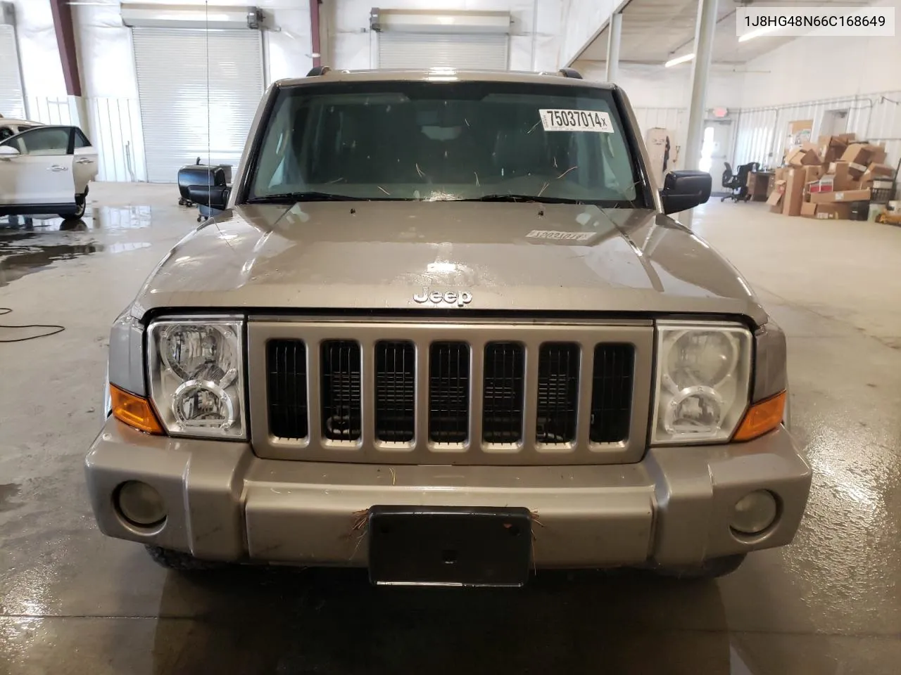 2006 Jeep Commander VIN: 1J8HG48N66C168649 Lot: 75037014