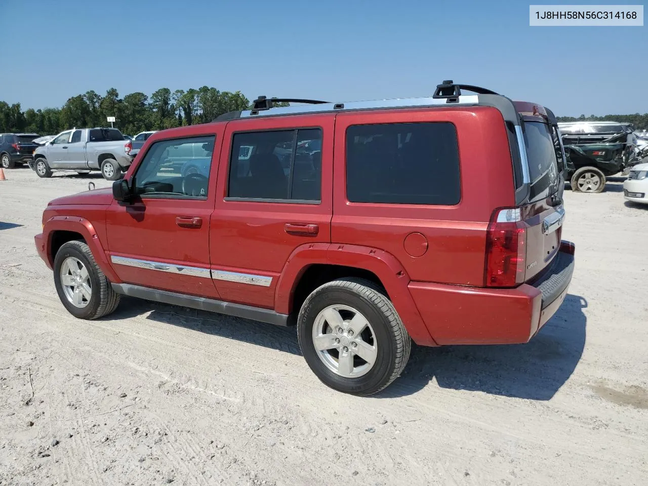 2006 Jeep Commander Limited VIN: 1J8HH58N56C314168 Lot: 76108934