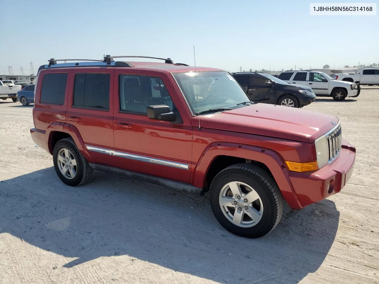 2006 Jeep Commander Limited VIN: 1J8HH58N56C314168 Lot: 76108934