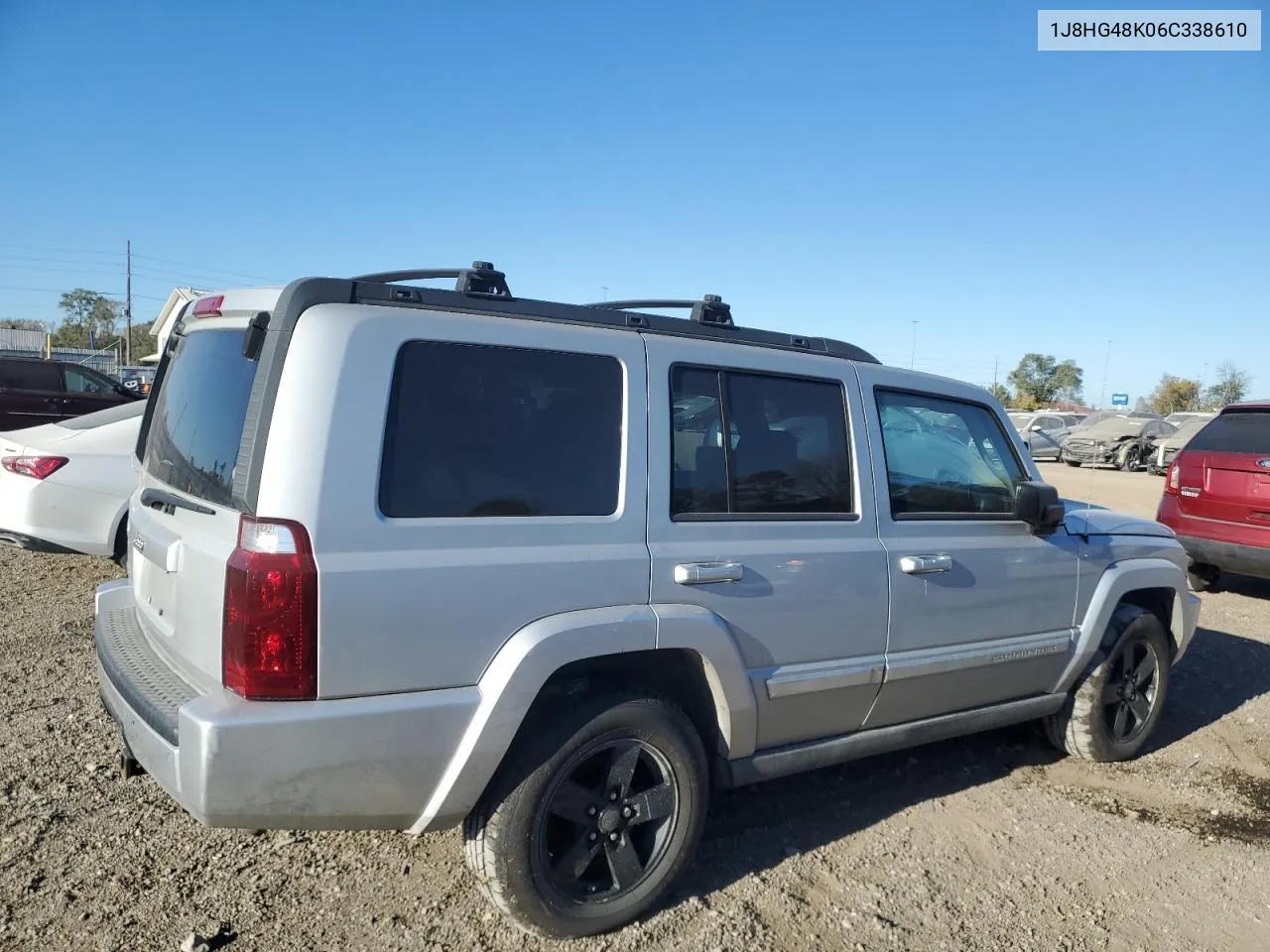 2006 Jeep Commander VIN: 1J8HG48K06C338610 Lot: 76795064