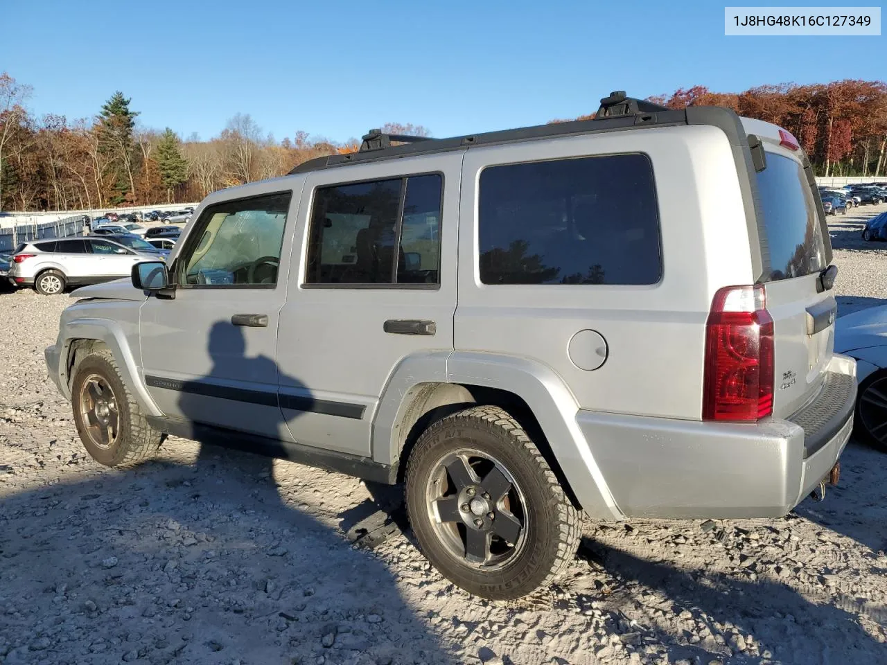 2006 Jeep Commander VIN: 1J8HG48K16C127349 Lot: 77330114