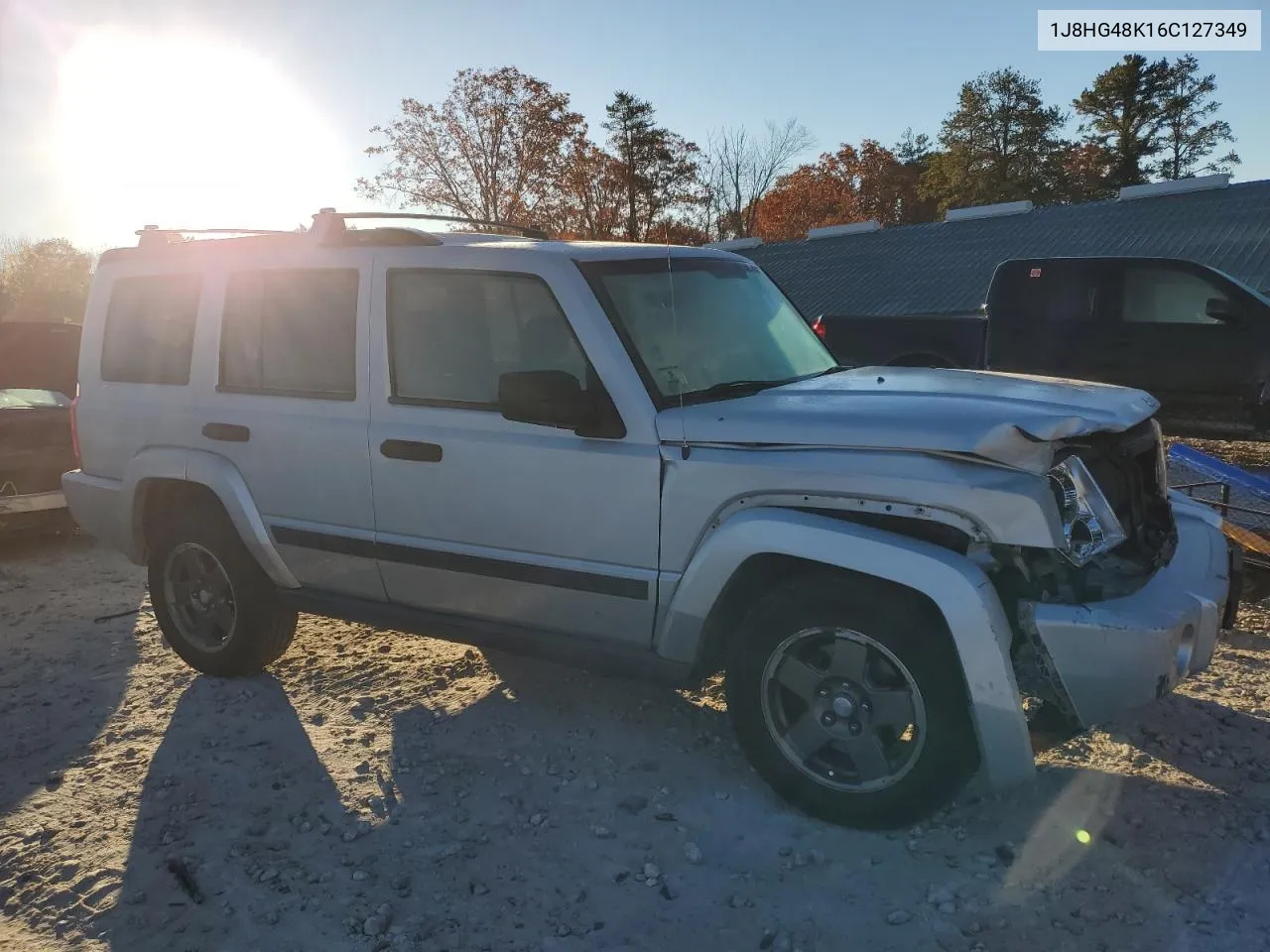 2006 Jeep Commander VIN: 1J8HG48K16C127349 Lot: 77330114