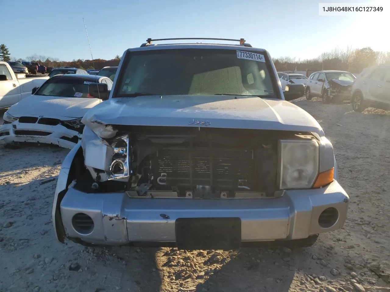 2006 Jeep Commander VIN: 1J8HG48K16C127349 Lot: 77330114