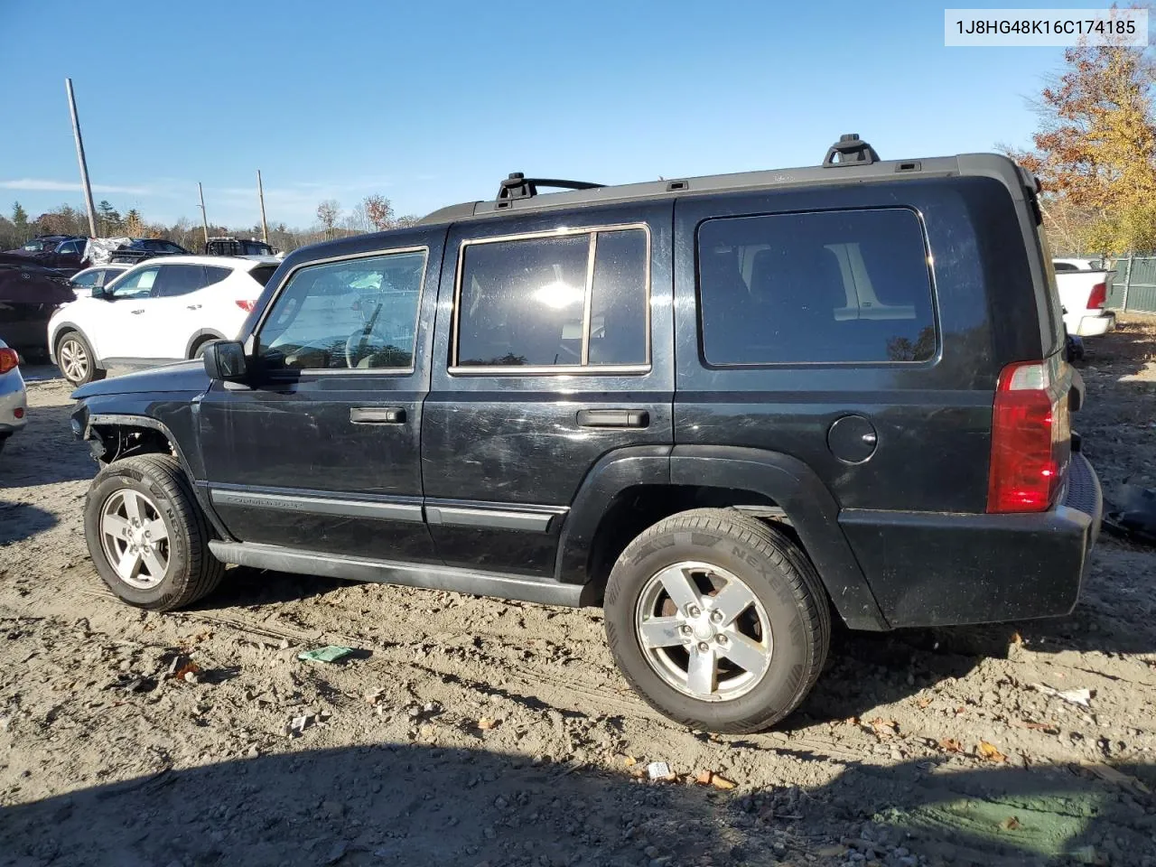 2006 Jeep Commander VIN: 1J8HG48K16C174185 Lot: 77445574