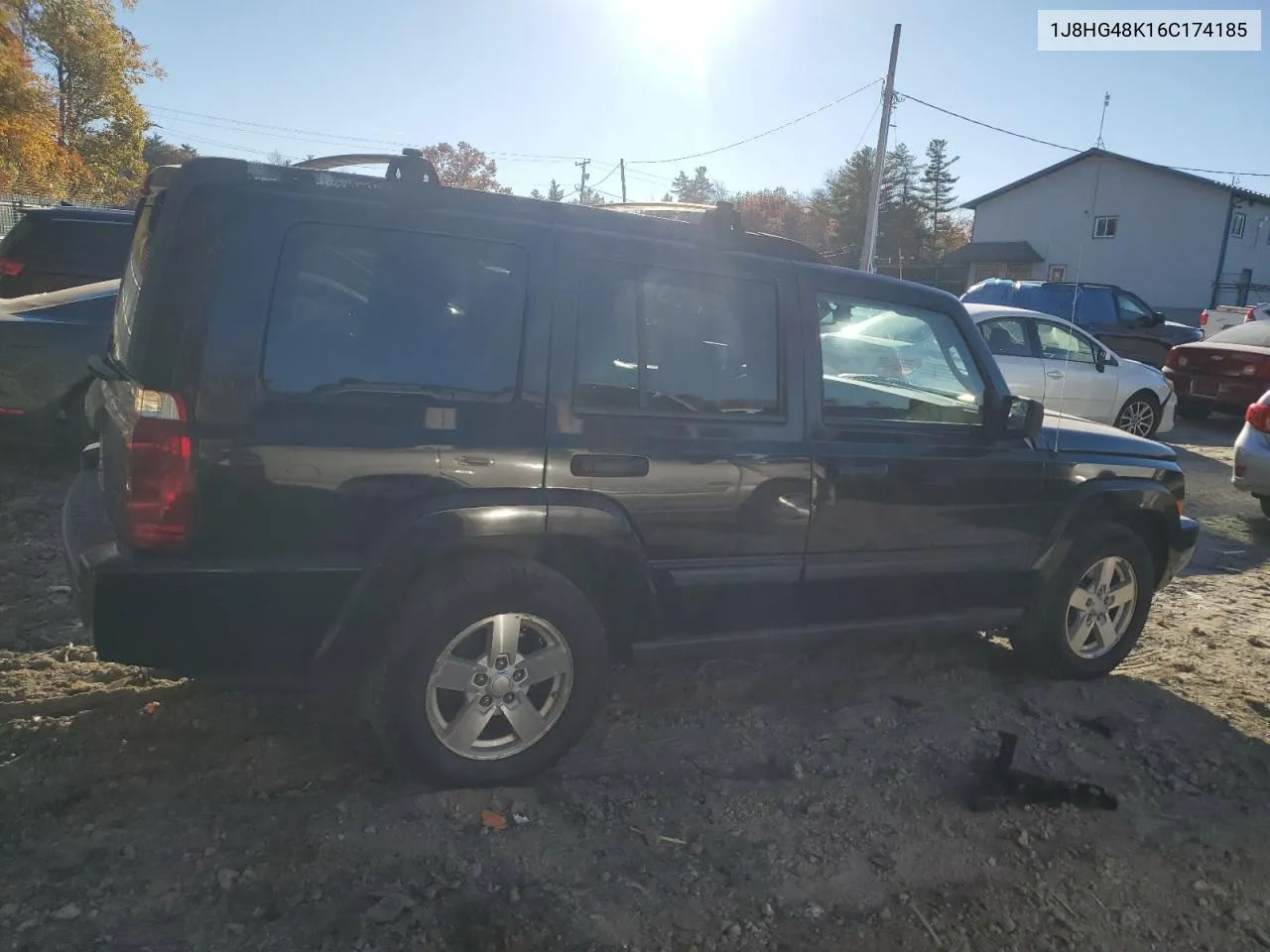 2006 Jeep Commander VIN: 1J8HG48K16C174185 Lot: 77445574