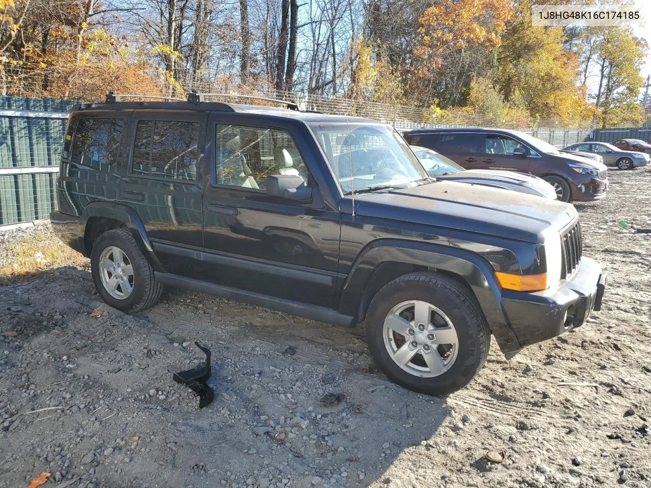 2006 Jeep Commander VIN: 1J8HG48K16C174185 Lot: 77445574