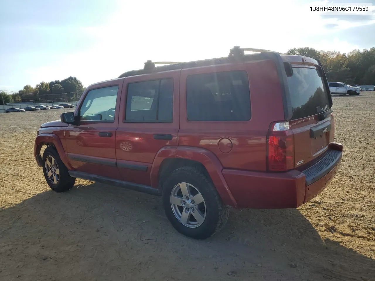 2006 Jeep Commander VIN: 1J8HH48N96C179559 Lot: 77685214