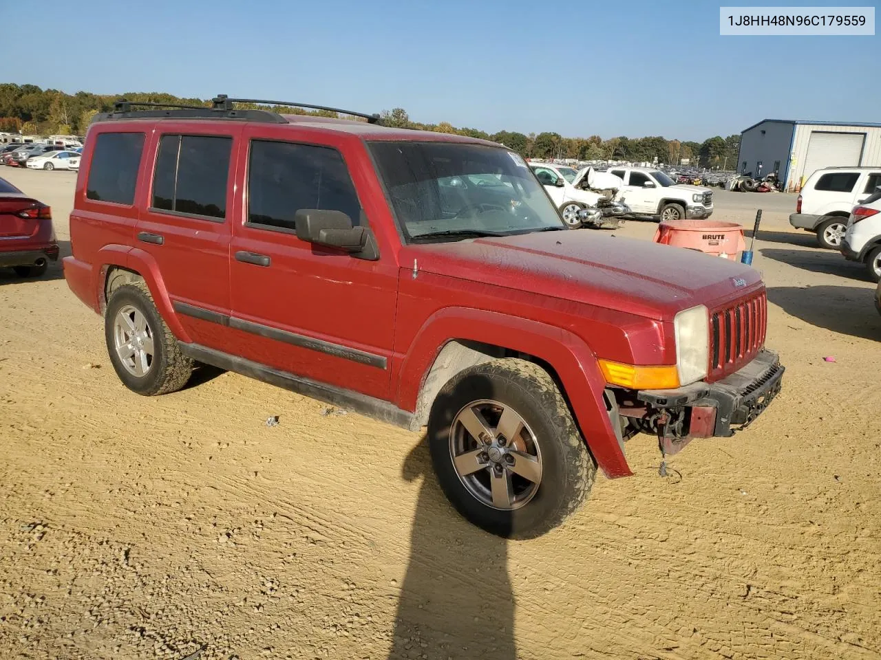 2006 Jeep Commander VIN: 1J8HH48N96C179559 Lot: 77685214