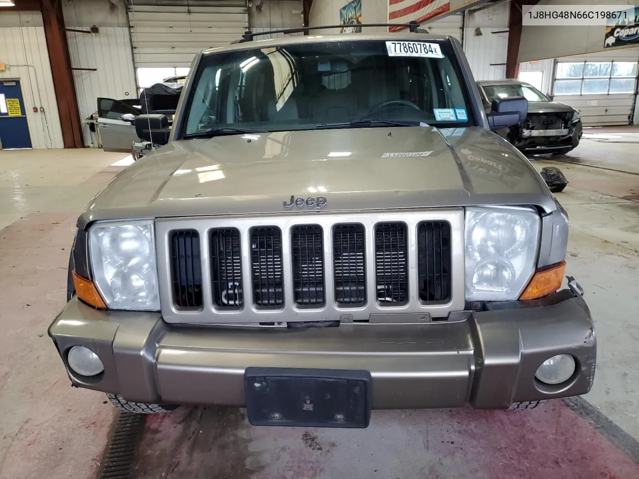 2006 Jeep Commander VIN: 1J8HG48N66C198671 Lot: 77860784