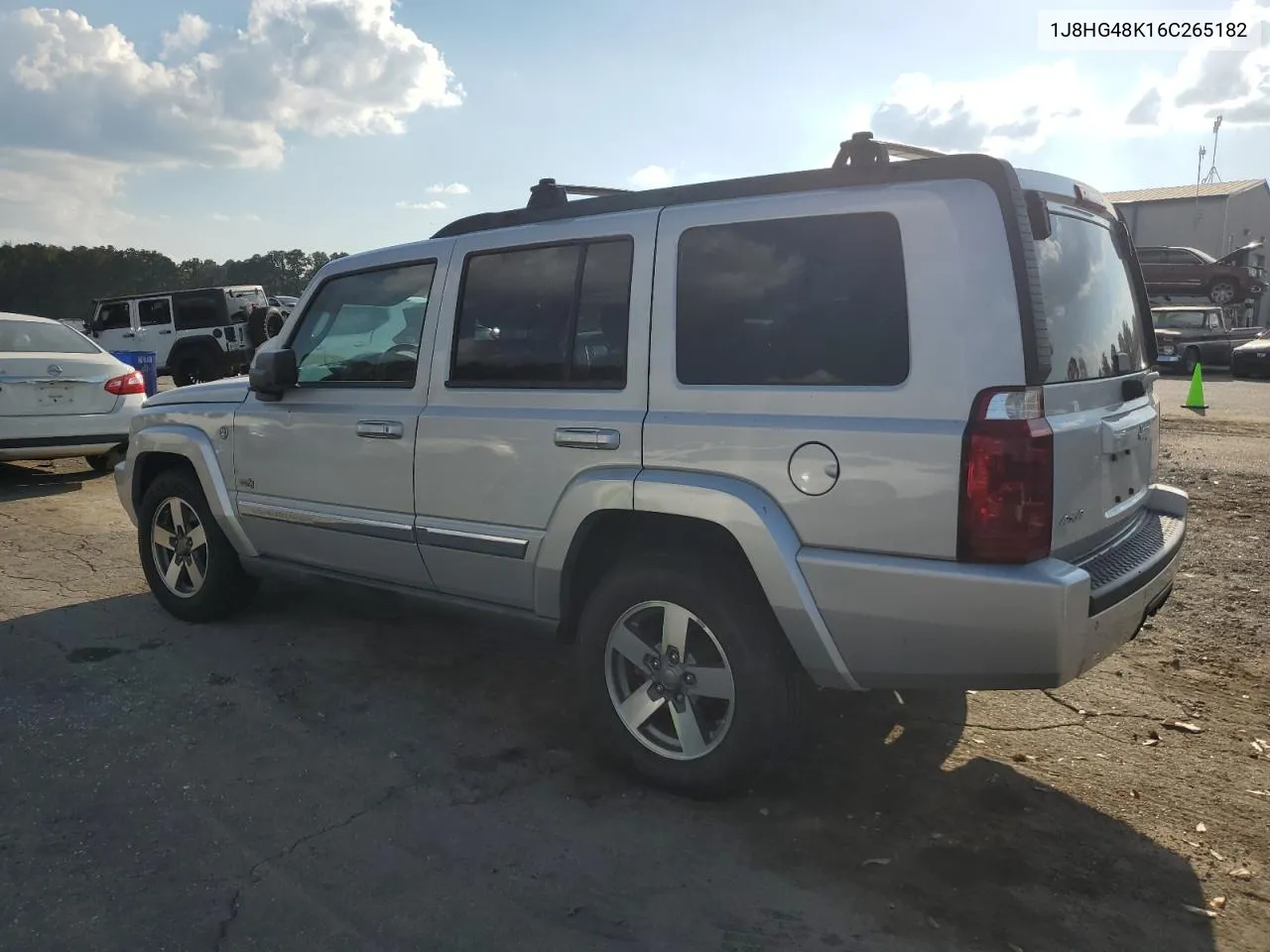 2006 Jeep Commander VIN: 1J8HG48K16C265182 Lot: 78472474