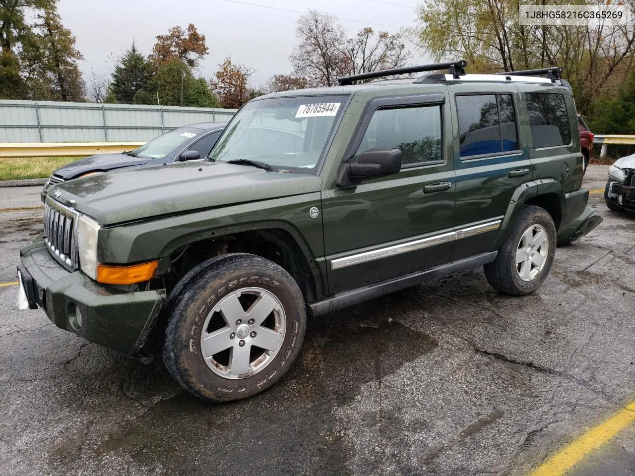 2006 Jeep Commander Limited VIN: 1J8HG58216C365269 Lot: 78785944