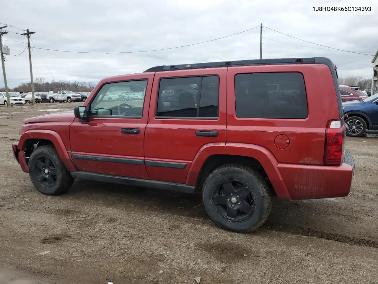 2006 Jeep Commander VIN: 1J8HG48K66C134393 Lot: 79264324