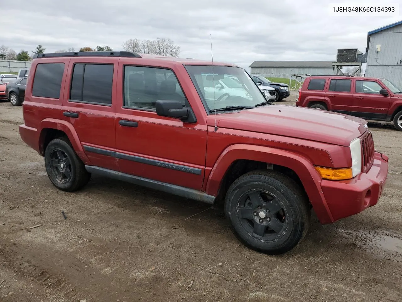 2006 Jeep Commander VIN: 1J8HG48K66C134393 Lot: 79264324