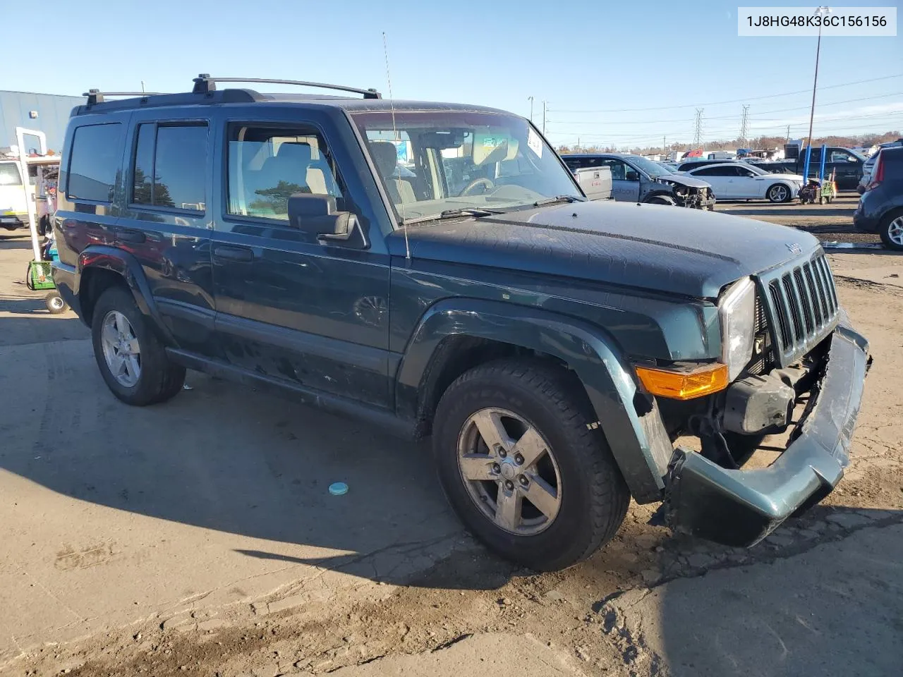 2006 Jeep Commander VIN: 1J8HG48K36C156156 Lot: 79820824