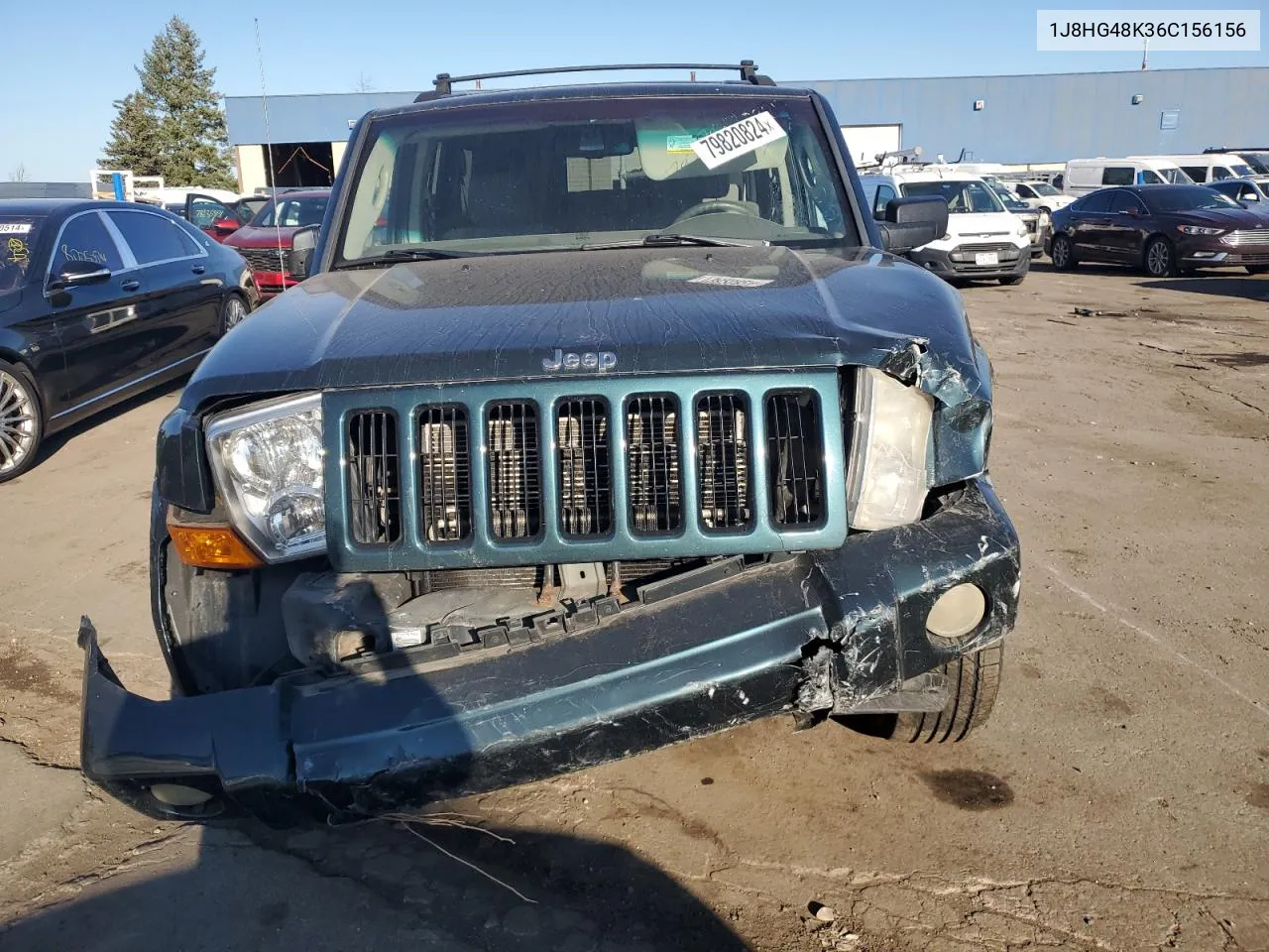 2006 Jeep Commander VIN: 1J8HG48K36C156156 Lot: 79820824