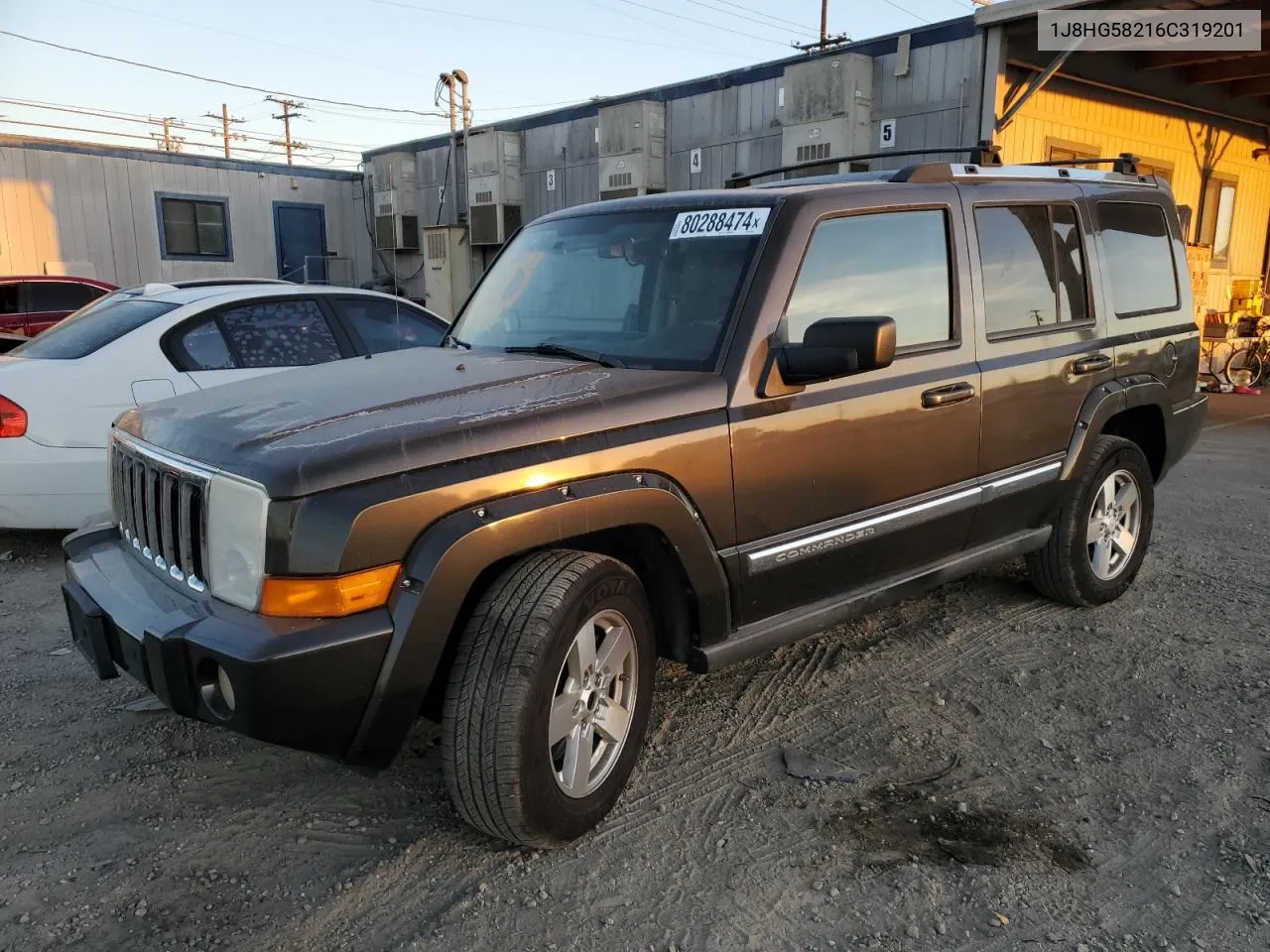 2006 Jeep Commander Limited VIN: 1J8HG58216C319201 Lot: 80288474