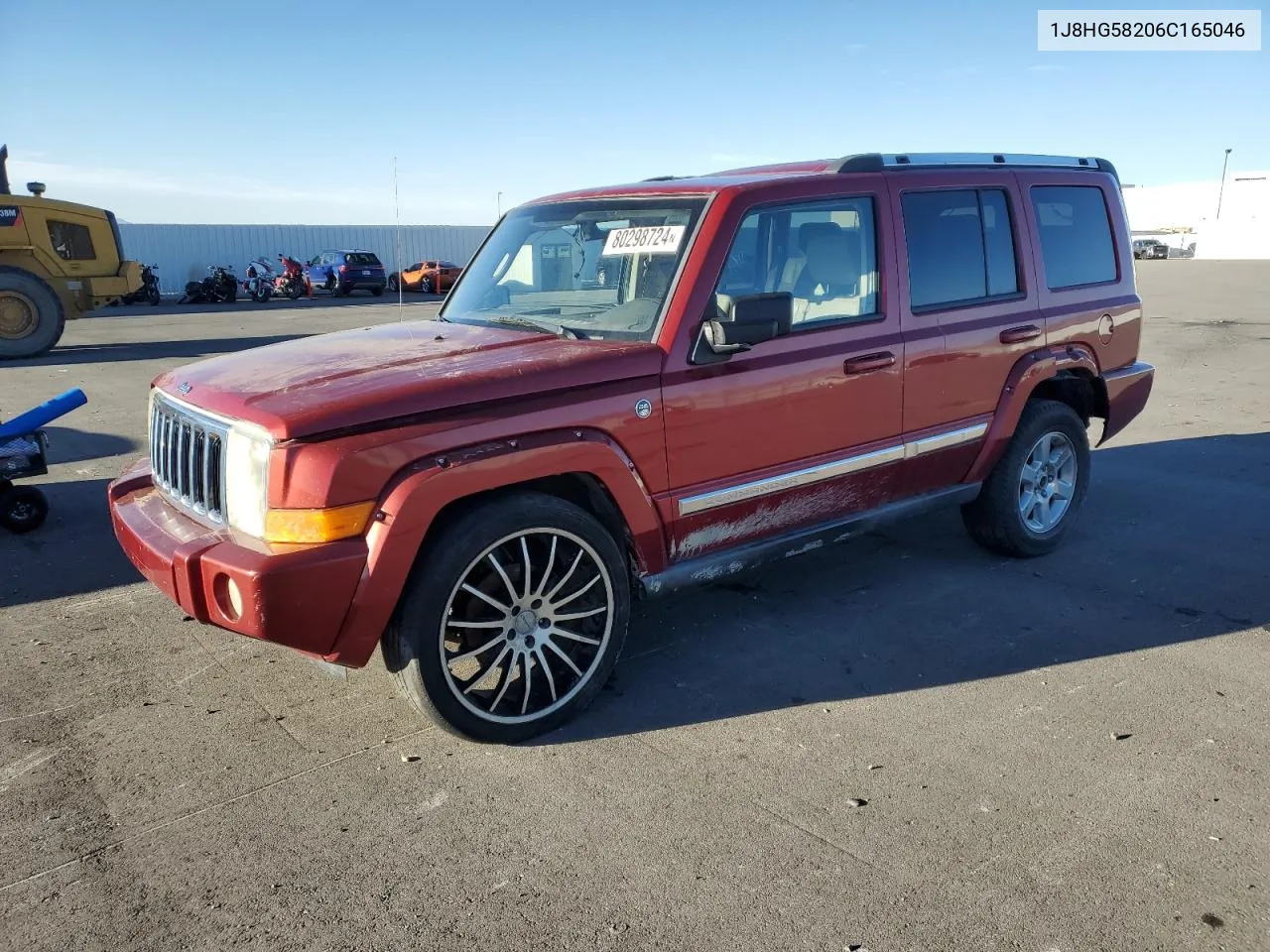 2006 Jeep Commander Limited VIN: 1J8HG58206C165046 Lot: 80298724