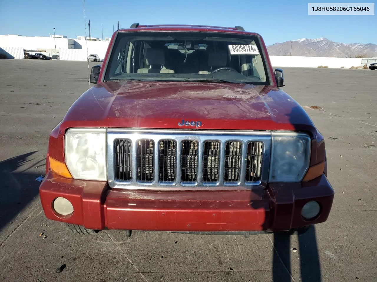 2006 Jeep Commander Limited VIN: 1J8HG58206C165046 Lot: 80298724