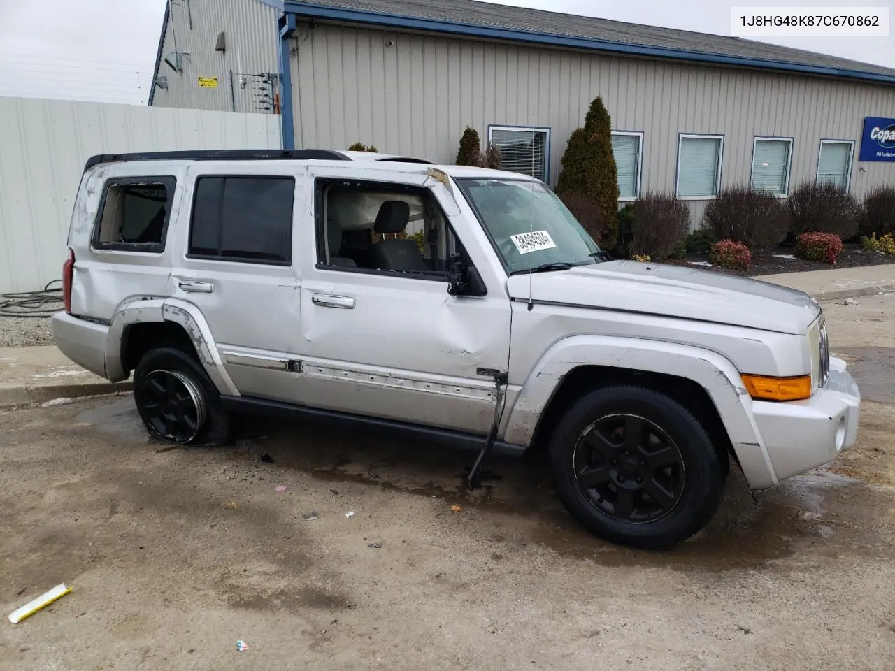 2007 Jeep Commander VIN: 1J8HG48K87C670862 Lot: 38494504