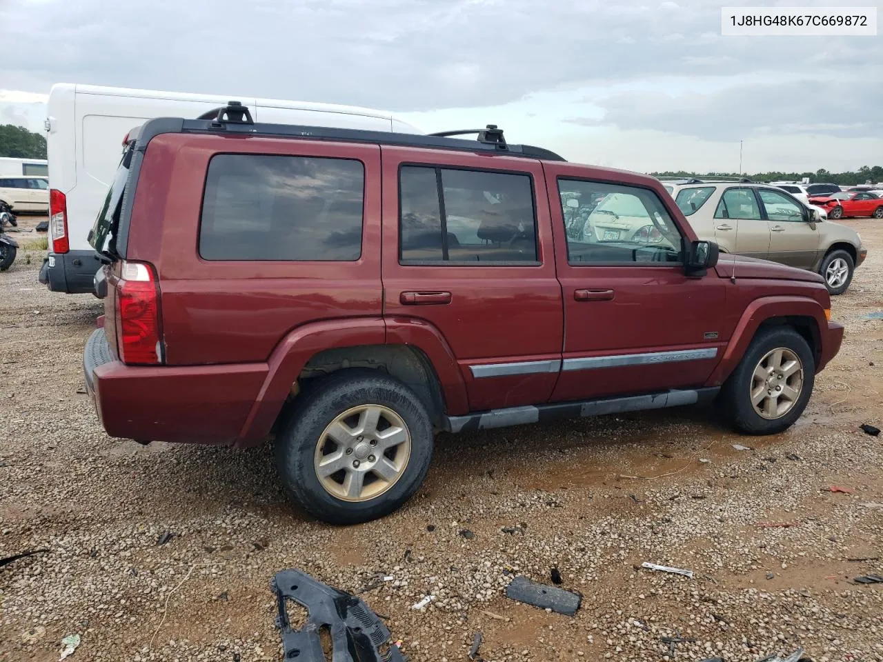 2007 Jeep Commander VIN: 1J8HG48K67C669872 Lot: 60367274