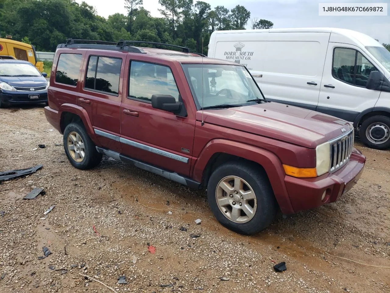 2007 Jeep Commander VIN: 1J8HG48K67C669872 Lot: 60367274