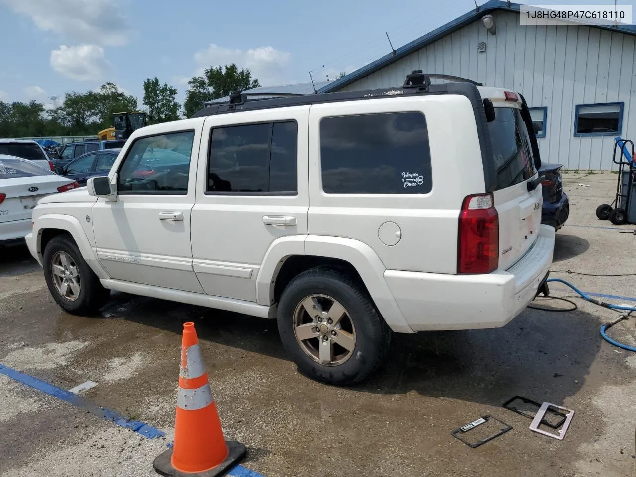 2007 Jeep Commander VIN: 1J8HG48P47C618110 Lot: 62947204