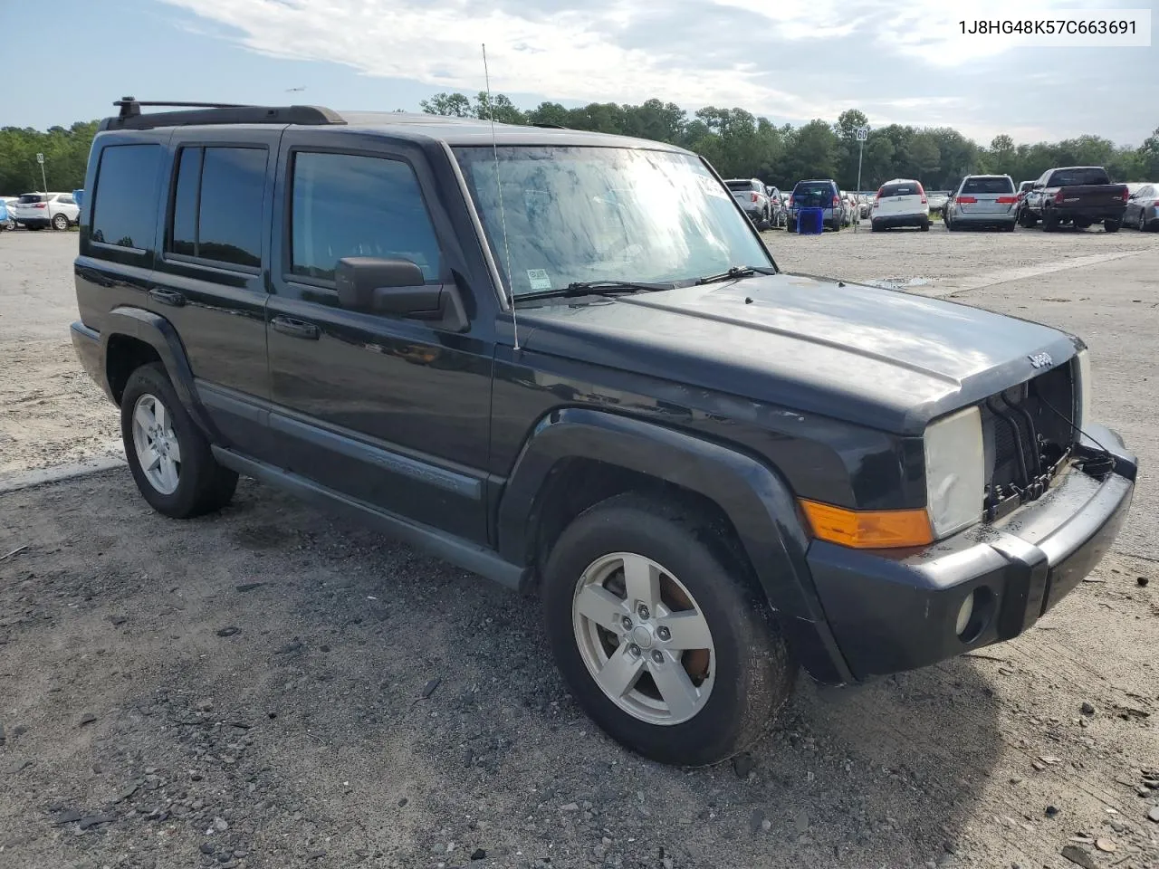 1J8HG48K57C663691 2007 Jeep Commander