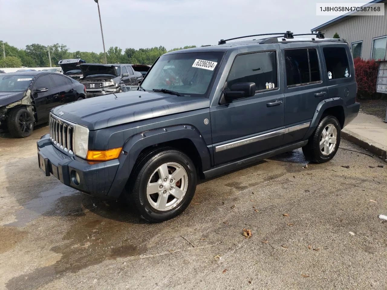 2007 Jeep Commander Limited VIN: 1J8HG58N47C587168 Lot: 63286204