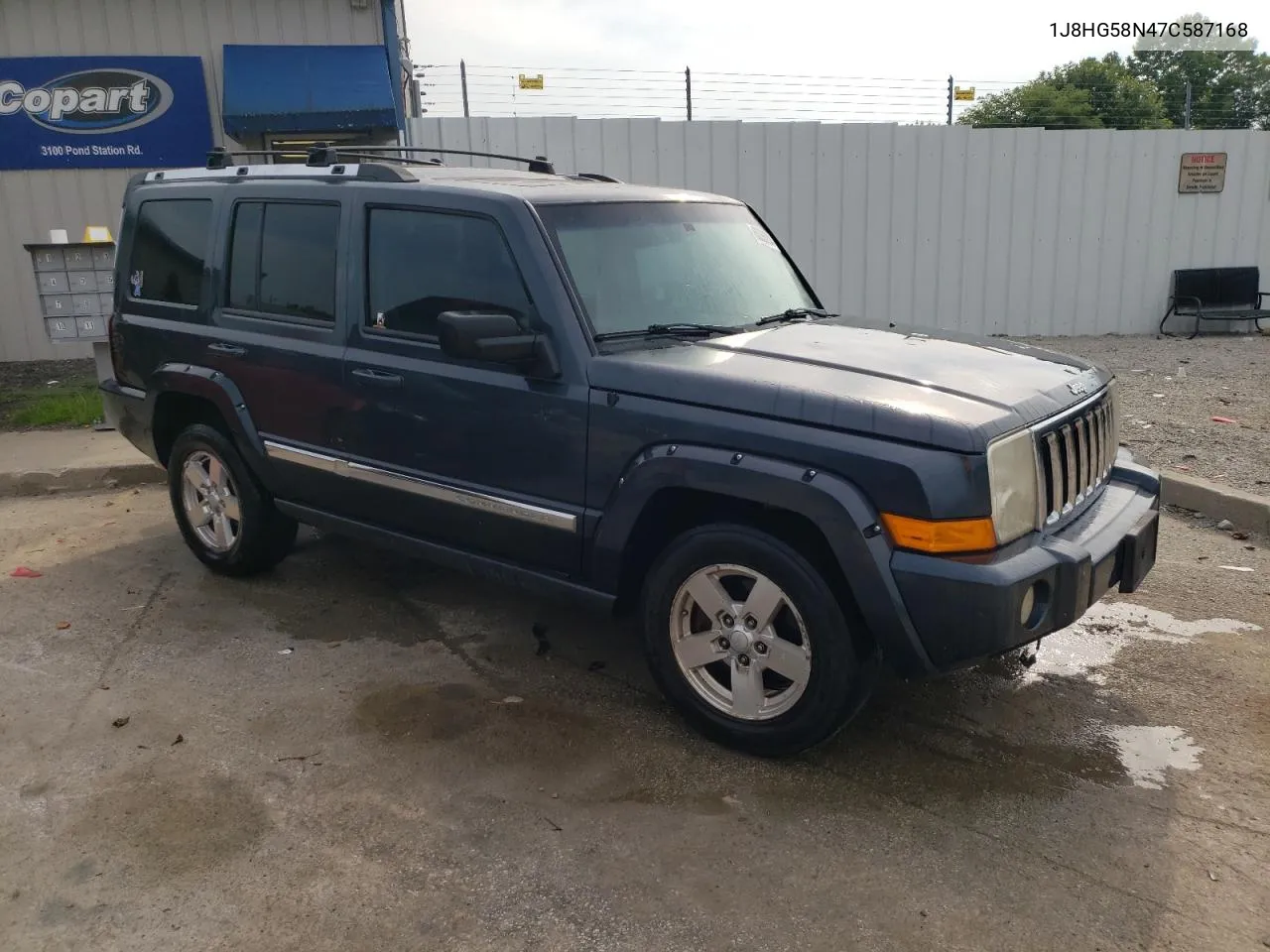 2007 Jeep Commander Limited VIN: 1J8HG58N47C587168 Lot: 63286204