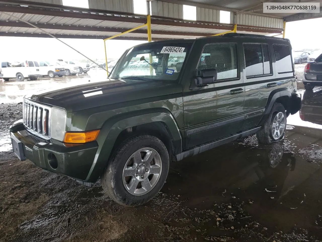 2007 Jeep Commander VIN: 1J8HG48K77C638159 Lot: 64965424