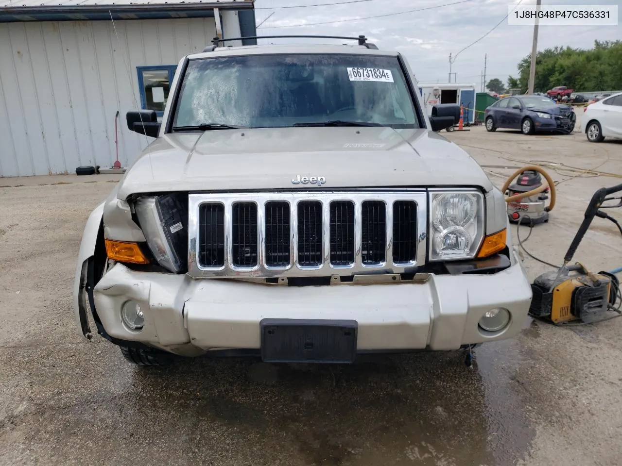 2007 Jeep Commander VIN: 1J8HG48P47C536331 Lot: 66731834