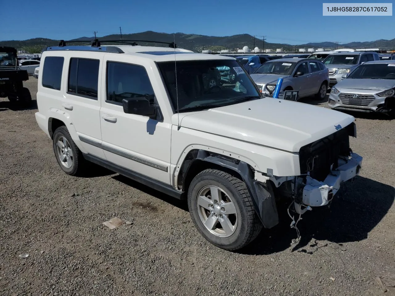 2007 Jeep Commander Limited VIN: 1J8HG58287C617052 Lot: 67295614