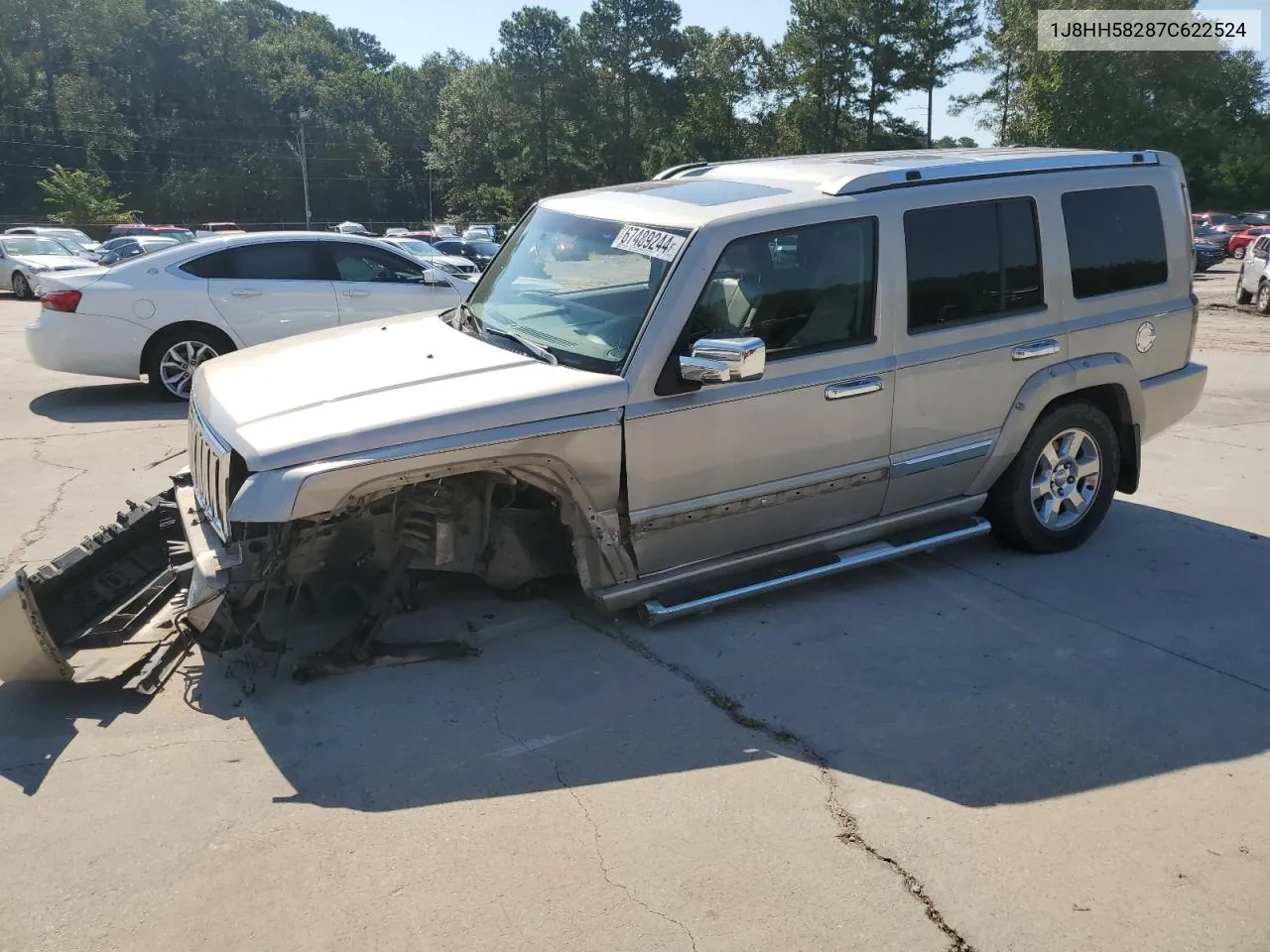 2007 Jeep Commander Limited VIN: 1J8HH58287C622524 Lot: 67489244