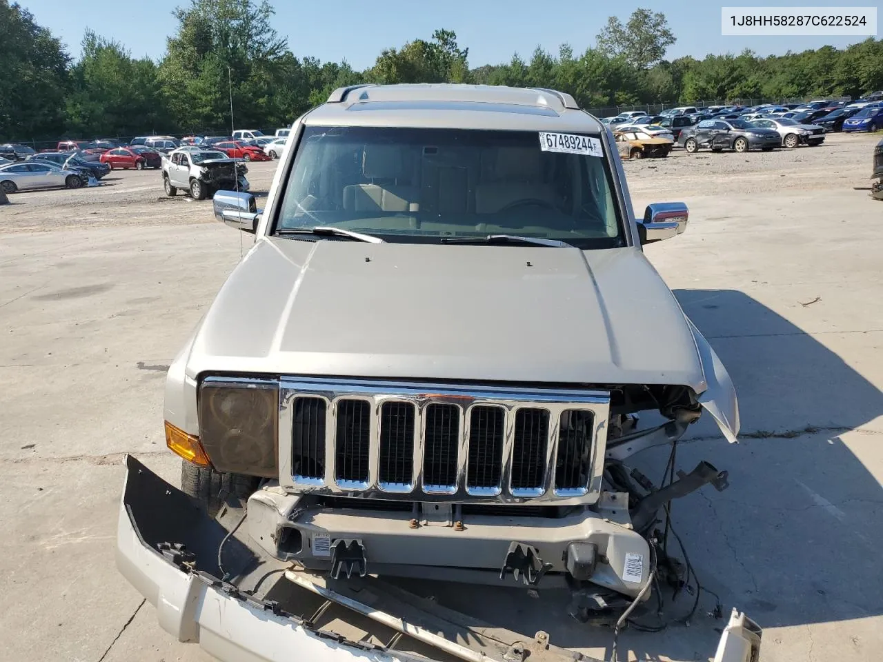 2007 Jeep Commander Limited VIN: 1J8HH58287C622524 Lot: 67489244