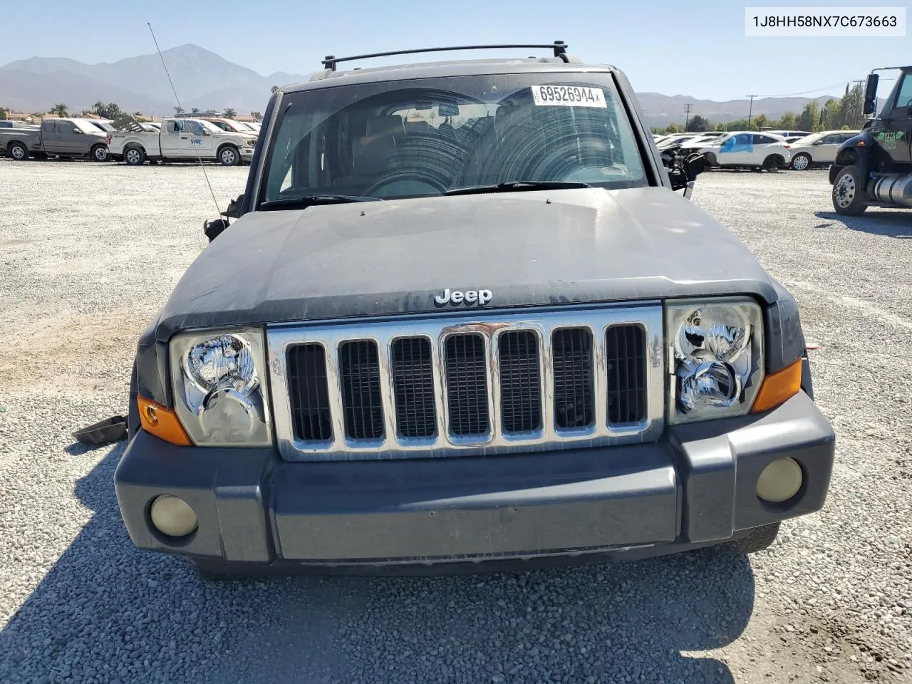 2007 Jeep Commander Limited VIN: 1J8HH58NX7C673663 Lot: 69526944