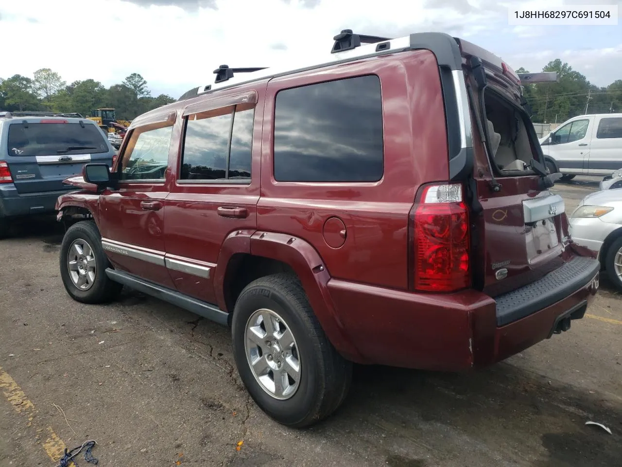 2007 Jeep Commander Overland VIN: 1J8HH68297C691504 Lot: 69605583