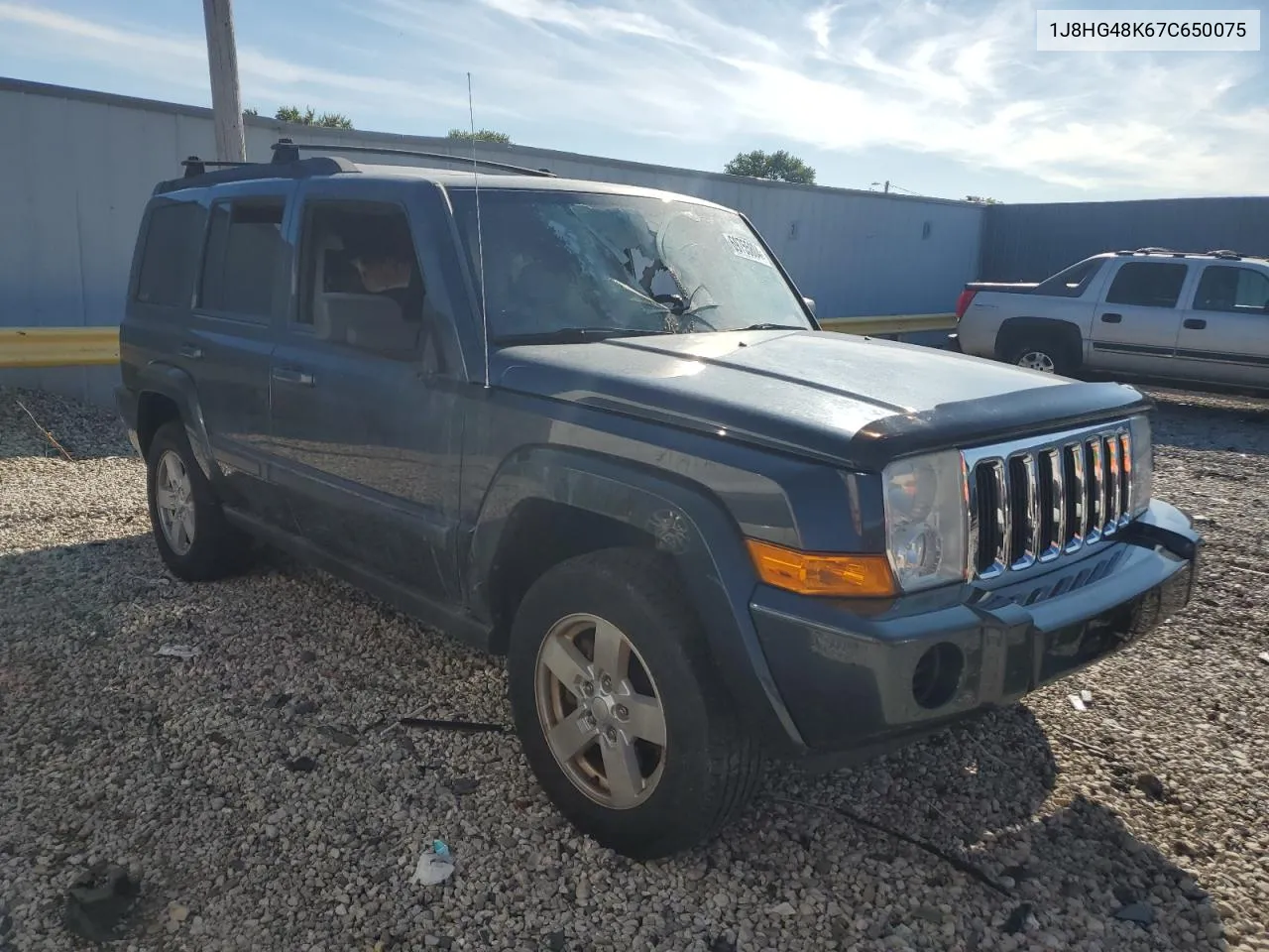 1J8HG48K67C650075 2007 Jeep Commander