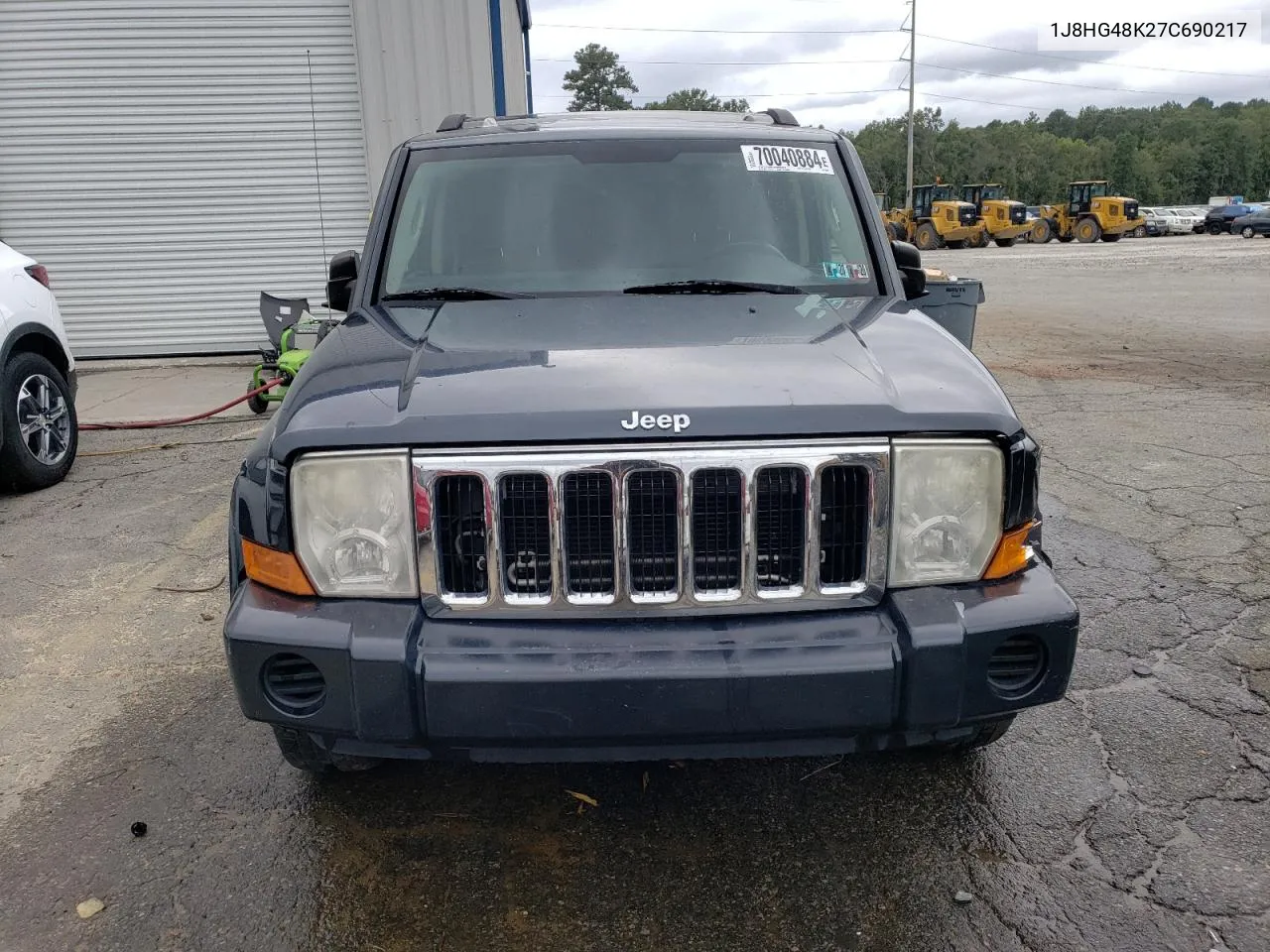 2007 Jeep Commander VIN: 1J8HG48K27C690217 Lot: 70040884