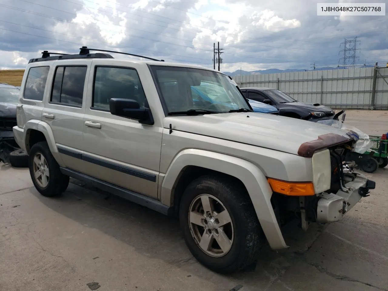 2007 Jeep Commander VIN: 1J8HG48K27C507768 Lot: 70340324