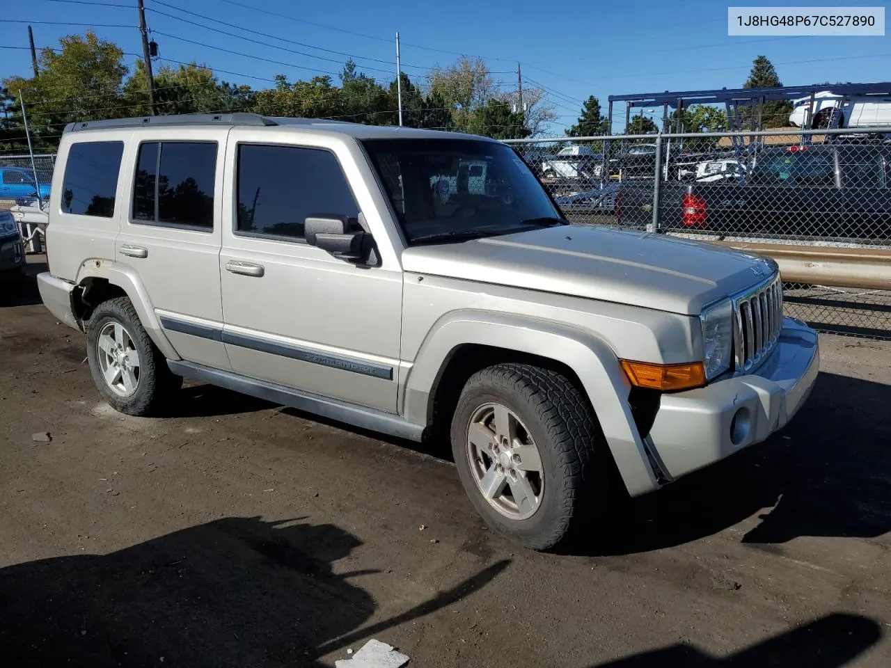 2007 Jeep Commander VIN: 1J8HG48P67C527890 Lot: 71170764