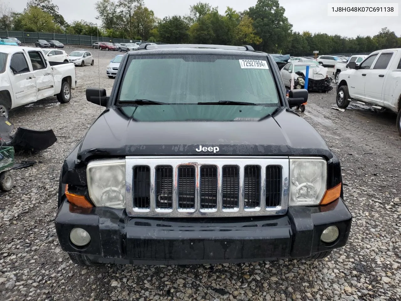 1J8HG48K07C691138 2007 Jeep Commander