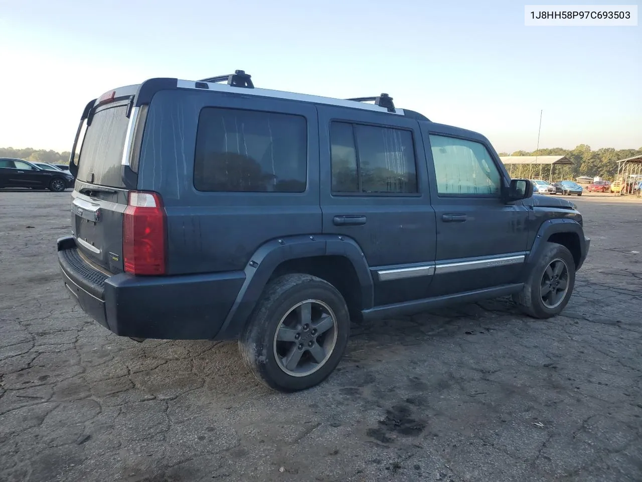 1J8HH58P97C693503 2007 Jeep Commander Limited