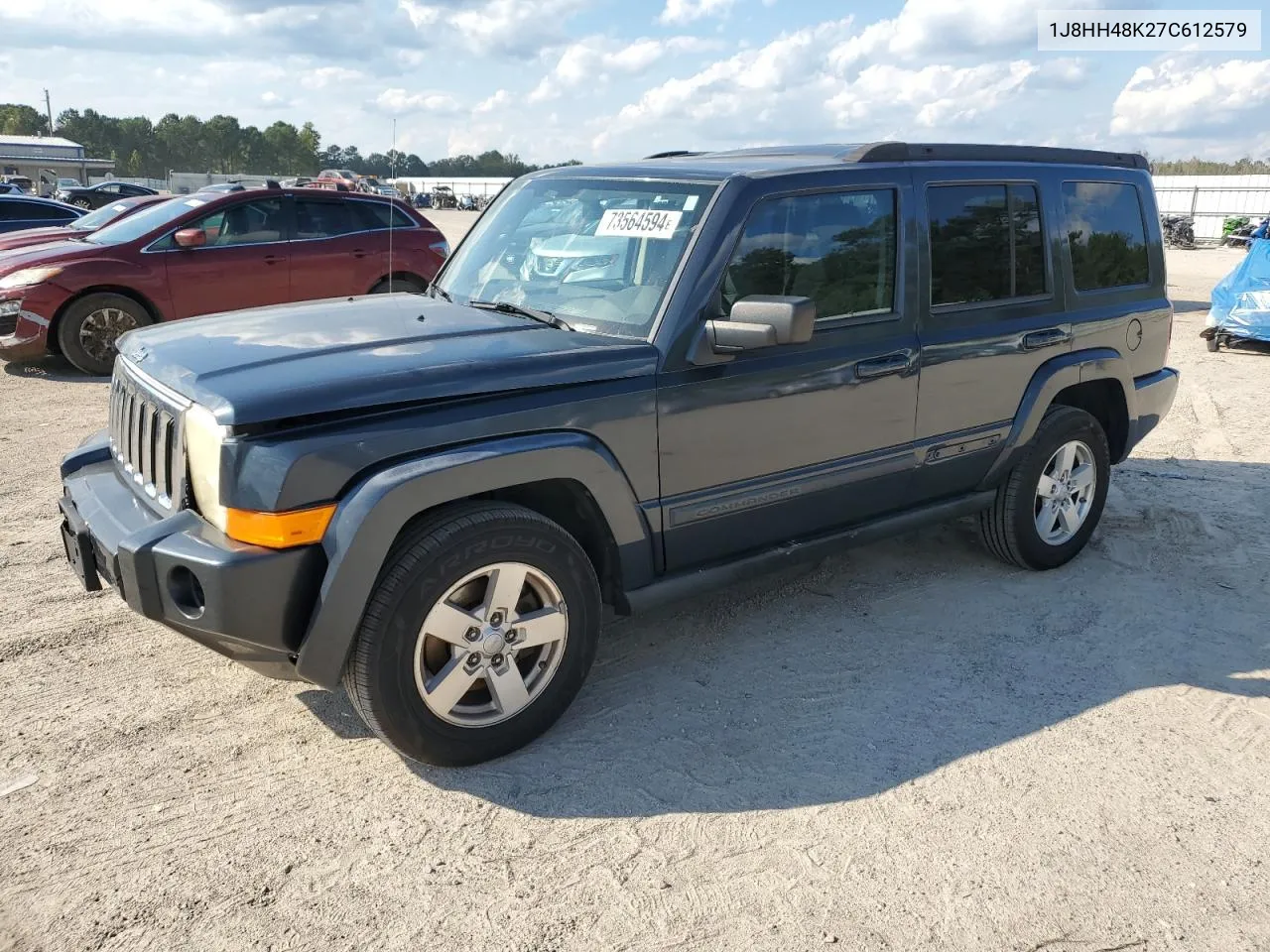 1J8HH48K27C612579 2007 Jeep Commander